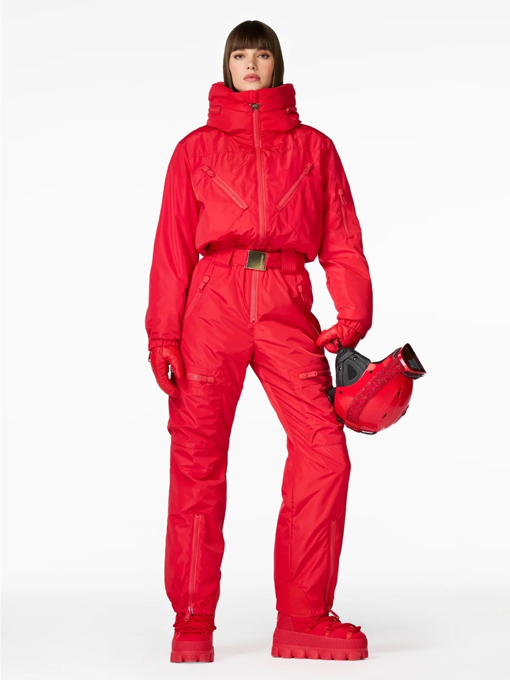 Goldbergh discover ski suit flame red